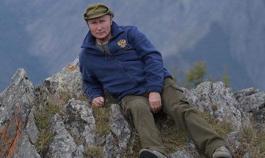 Tổng thống Vladimir Putin nghỉ ngơi ở Siberia trong sinh nhật lần thứ 67. Ảnh: Kremlin