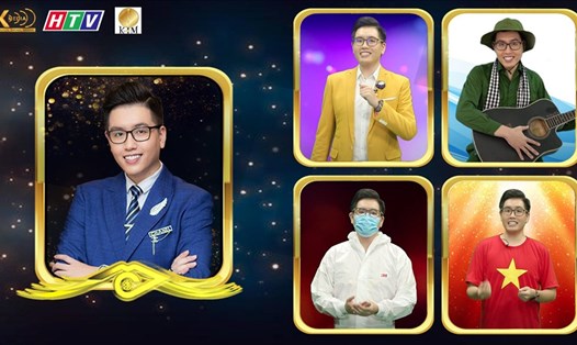 MC Nam Linh nỗ lực trong từng vòng thi "Én vàng 2021". Ảnh: NVCC