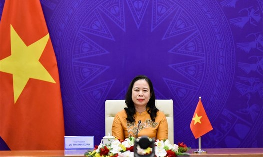 Phó Chủ tịch nước Võ Thị Ánh Xuân. Ảnh: Bộ Ngoại giao