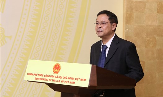 Ông Lê Thanh Hải được bổ nhiệm làm Chánh Văn phòng Thường trực Ban Chỉ đạo 389 Quốc gia. Ảnh T.Vương