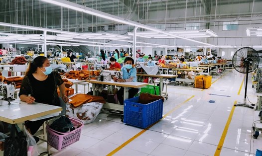 Hoạt động sản xuất kinh doanh trên địa bàn tỉnh Long An đang dần trở lại "bình thường mới". Ảnh: CTV