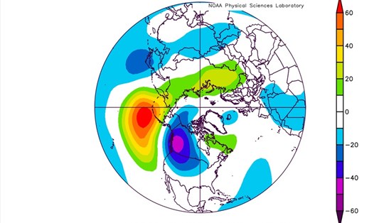 Các mô hình dự báo thời tiết cho thấy hiện tượng La Nina sẽ quay lại trong mùa đông 2021. Ảnh: NOAA