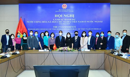 Bộ Ngoại giao tổ chức Hội nghị Lãnh sự danh dự nước Cộng hòa xã hội chủ nghĩa Việt Nam ở nước ngoài lần thứ nhất ngày 14.10. Ảnh: Bộ Ngoại giao