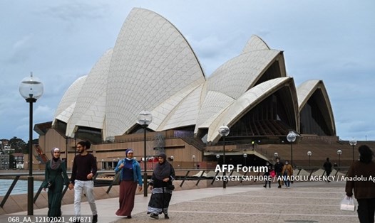 Thủ phủ Sydney của bang NSW (Australia) sẽ mở cửa cho du khách nước ngoài đã được tiêm chủng đầy đủ từ ngày 1.11 mà không cần cách ly. Ảnh: AFP