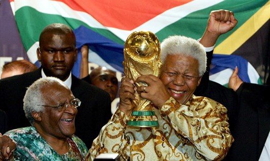 Cố Tổng thống Nam Phi Nelson Mandela. Ảnh: AFP