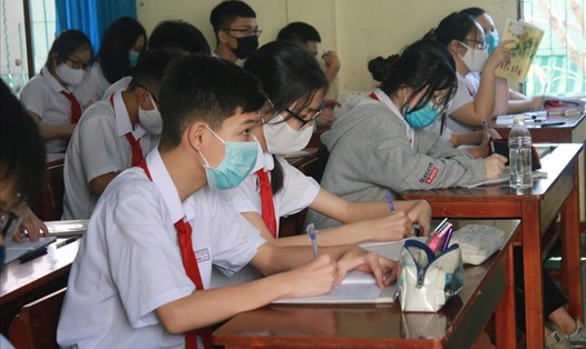 Học sinh, giáo viên Đà Nẵng phải thực hiện nhiều quy định khi trở lại trường. Ảnh minh hoạ: TT