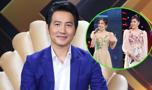 Nguyễn Phi Hùng bất ngờ trước màn trình diễn của 2 ca sĩ trẻ. Ảnh: CTCC.