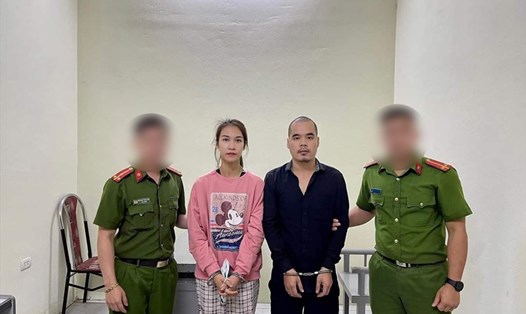 Vợ chồng Lê Văn Cường bị khởi tố vì hành vi cho vay nặng lãi. Ảnh: Công an Sơn La.