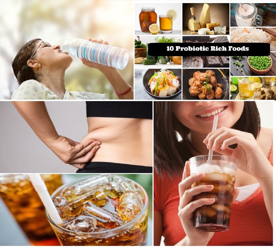 Uống nước khi đứng và các thói quen hàng ngày khác có thể làm tăng vòng eo của chúng ta. Ảnh minh họa: Nhật Quang