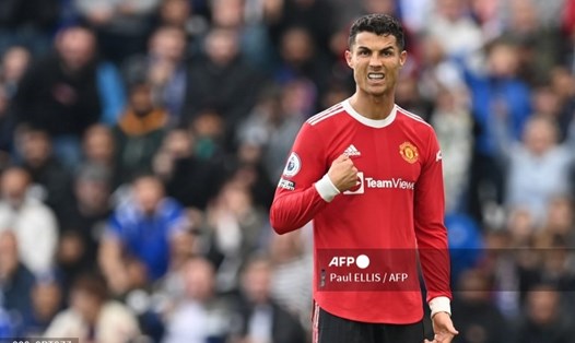 Ronaldo có trận đấu đáng thất vọng. Ảnh: AFP
