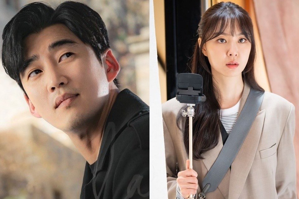 Yoon Kye Sang và Seo Ji Hye hào hứng khi tái hợp trên màn ảnh. Ảnh: Cắt phim, Poster NV. Yoon Kye Sang và Seo Ji Hye hào hứng khi tái hợp trên màn ảnh. Ảnh: Cắt phim, Poster NV.