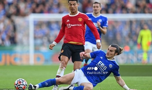 Man United có trận đấu thất vọng trước Leicester City. Ảnh: AFP