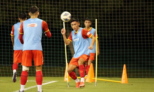 Lịch thi đấu của U23 Việt Nam tại vòng loại U23 Châu Á 2022. Ảnh VFF