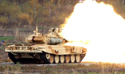 Xe tăng T-90. Ảnh: BQP Nga