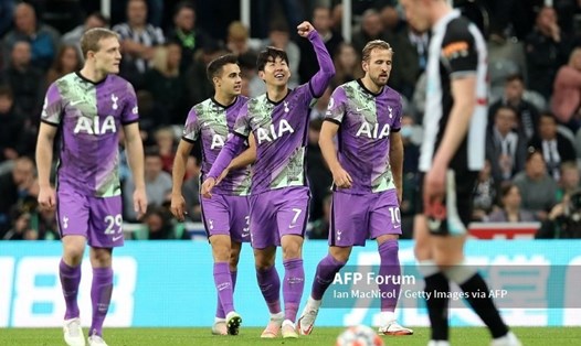 Tottenham cũng chật vật đánh bại Newcastle. Ảnh: AFP