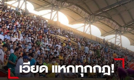 Việc sân Mỹ Đình mở cửa cho 20.000 cổ động viên tới sân sẽ truyền đi những thông điệp mạnh mẽ về sự "bình thường mới". Ảnh: Báo Thái Lan từng sốc vì bóng đá Việt Nam phá vỡ mọi quy tắc khi V-League mở lại hồi tháng 6 năm ngoái/SMM Sport