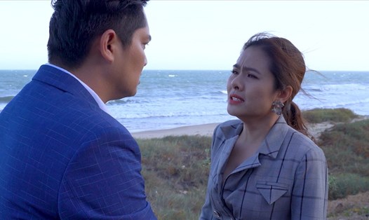Thanh Vân cự tuyệt Khiêm trong tập mới "Canh bạc tình yêu". Ảnh: NSX.