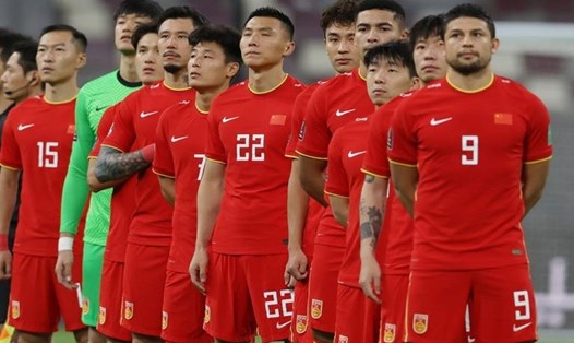 Tuyển Trung Quốc đứng trước nhiều sức ép khi gặp tuyển Việt Nam tại vòng loại World Cup 2022. Ảnh: CFA