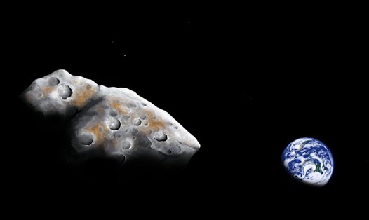 Tiểu hành tinh gần Trái đất giàu kim loại 1986 DA. Ảnh: Đại học Arizona