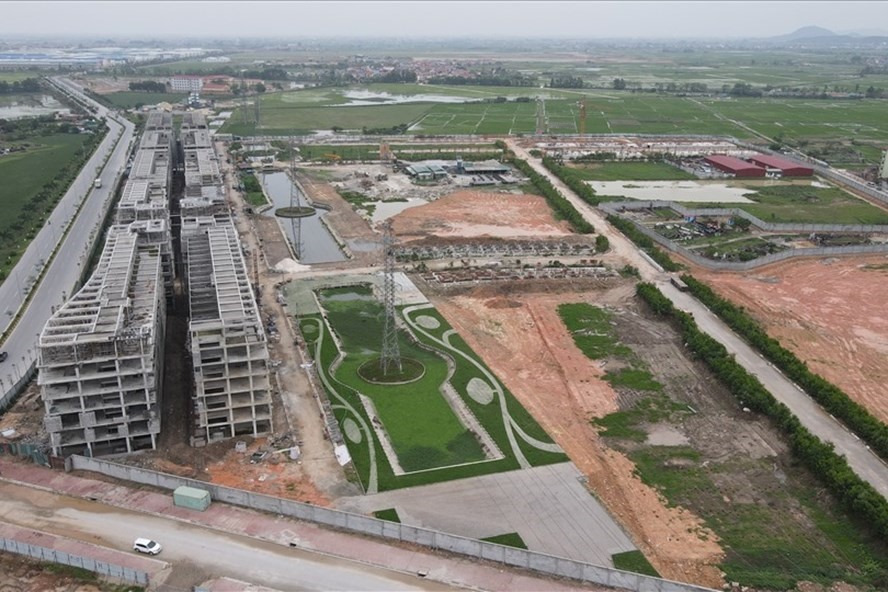 Dự án nhà ở xã hội trong năm 2021 chậm tiến độ do COVID-19. Ảnh Cao Nguyên (Ảnh minh họa).