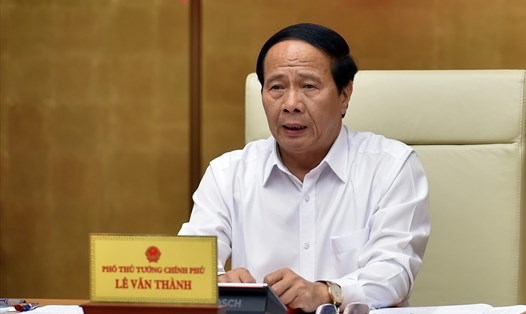 Phó Thủ tướng Chính phủ Lê Văn Thành. Ảnh Đức Tuân