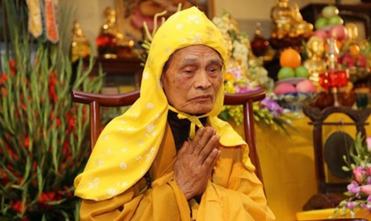 Đức pháp chủ Thích Phổ Tuệ. Ảnh: Giáo hội Phật giáo Việt Nam.