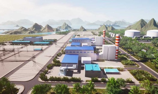 Phối cảnh dự án Nhà máy điện khí LNG Quảng Ninh