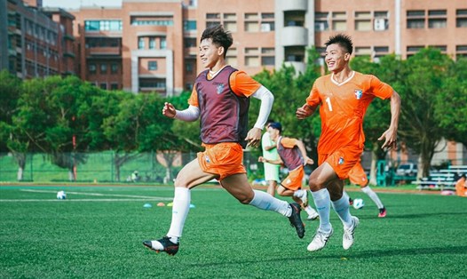 U23 Đài Loan tự tin sẽ giành kết quả tốt trước U23 Việt Nam tại vòng loại U23 Châu Á sắp tới. Ảnh: CTFA.