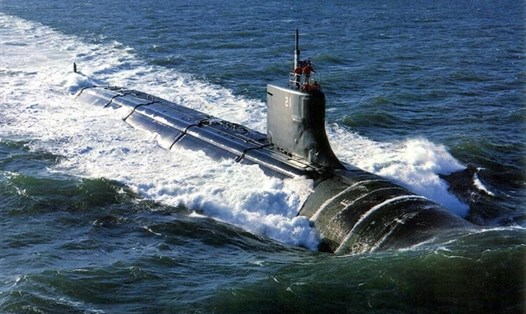 Tàu ngầm USS Connecticut của Hải quân Mỹ. Ảnh: US Navy