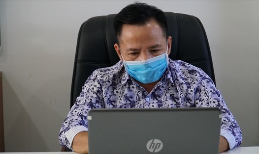 Ông Hồ Hoàng Nguyên - Giám đốc điều hành CTCP Xuất nhập khẩu Bán hàng Việt. Ảnh: Anh Tú