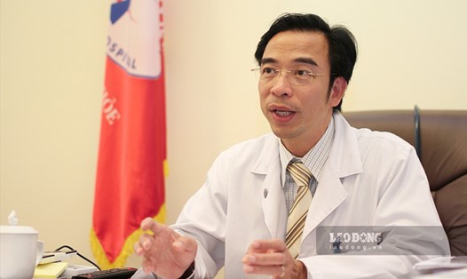 Ông Nguyễn Quang Tuấn- Giám đốc BV Bạch Mai vừa bị cơ quan chức năng khởi tố. Ảnh: Hải Nguyễn