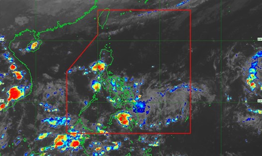 Áp thấp xuất hiện ở Philippines ngày 21.10. Ảnh: PASAGA