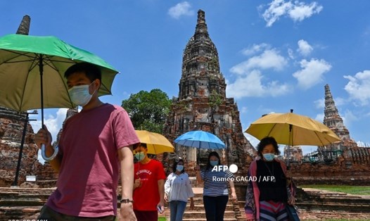 Thái Lan miễn kiểm dịch cho du khách đã tiêm chủng từ 45 quốc gia có nguy cơ thấp kể từ 1.11. Ảnh: AFP