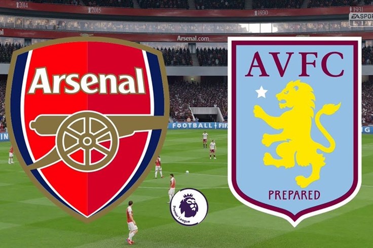 Arsenal vs Aston Villa: Pháo thủ bứt lên
