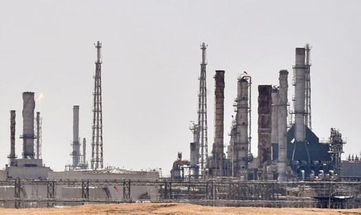 Một cơ sở dầu mỏ của Aramco ở Saudi Arabia. Ảnh: AFP