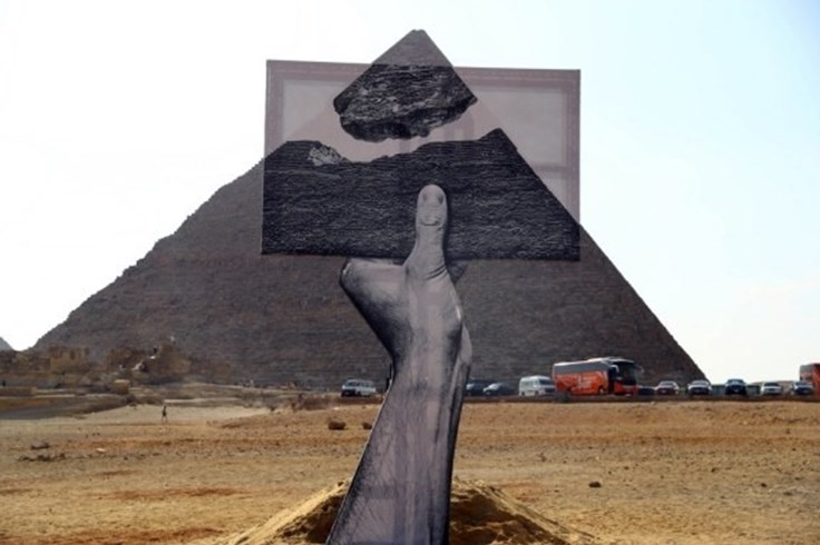 Ai Cập mở triển lãm nghệ thuật quốc tế đầu tiên tại kim tự tháp Giza