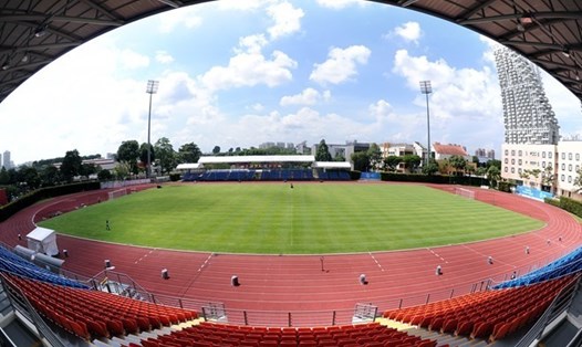 Tuyển Việt Nam sẽ thi đấu các trận vòng bảng AFF Cup 2020 trên sân Bishan. Ảnh: Bishan Stadium.