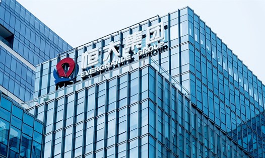 Tập đoàn bất động sản Evergrande của Trung Quốc. Ảnh: CFP/Xinhua