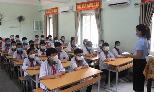 Tỉnh Phú Thọ chủ động các phương án dạy học khi học sinh dừng đến trường do dịch bệnh. Ảnh: CTTPT.