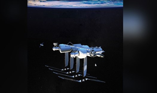 Mô phỏng trạm vũ trụ Orbital Reef. Ảnh: Blue Origin