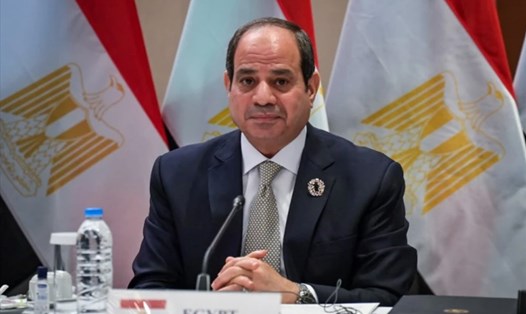 Tổng thống Ai Cập Abdel Fattah el-Sisi. Ảnh: AFP