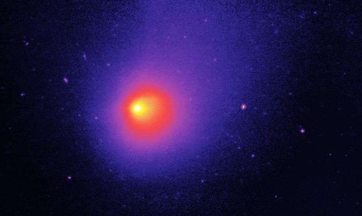 Sao chổi 29P quan sát bằng kính viễn vọng Spitzer. Ảnh: NASA