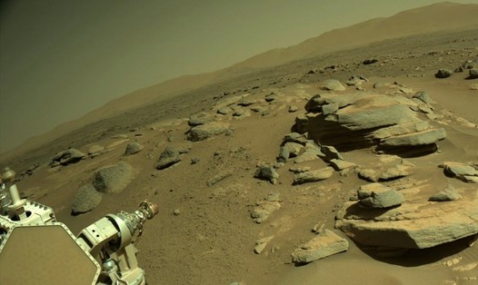 Tàu thám hiểm sao Hỏa Perseverance chụp bức ảnh ngày 22.10. Ảnh: NASA