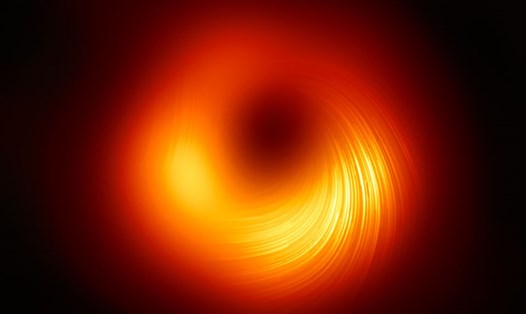 Ảnh chụp hố đen từ Cơ quan hàng không vũ trụ Mỹ. Ảnh: NASA