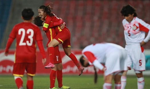 Đội tuyển nữ Việt Nam gặp nhiều bất lợi tại vòng chung kết Asian Cup 2022. Ảnh: VFF.