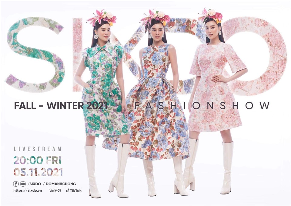 Ninh Dương Lan Ngọc xuất hiện trong poster chính thức của show diễn. Ảnh: Milor Trần