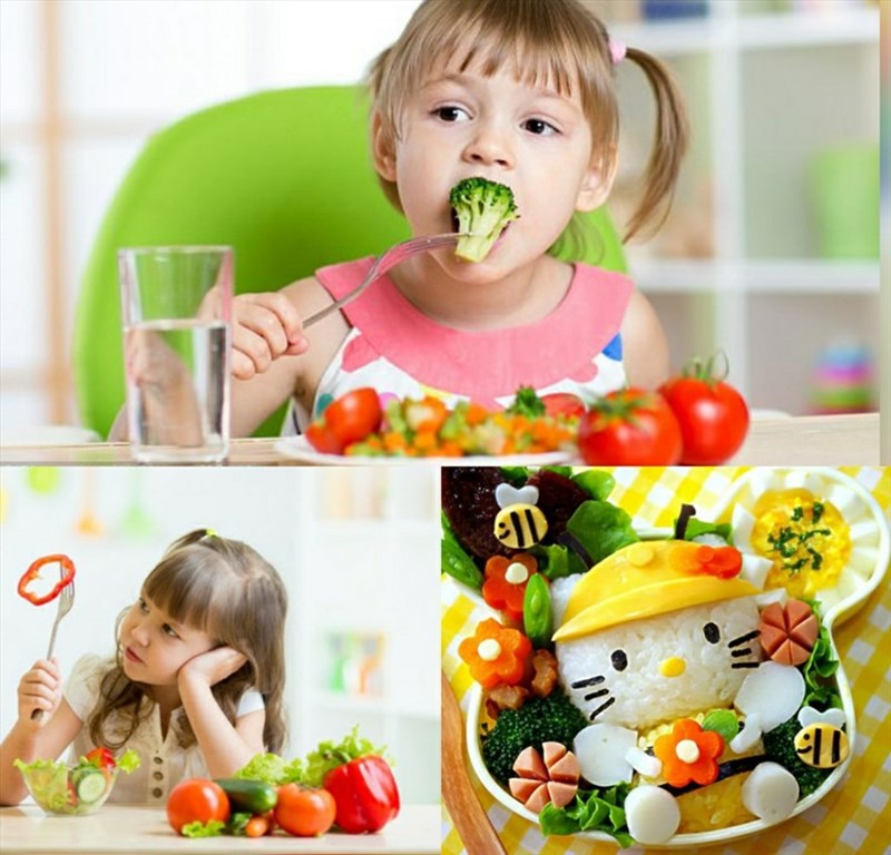 Những cách giúp trẻ tạo thói quen ăn rau củ
