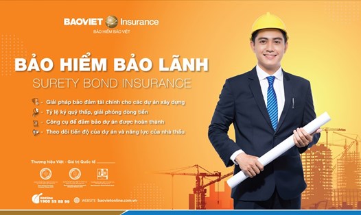 Bảo hiểm Bảo Việt cung cấp đa dạng loại hình bảo hiểm bảo lãnh với những quyền lợi vượt trội. Ảnh Bảo Việt.
