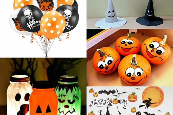 9 ý tưởng trang trí cho ngày Halloween thêm thú vị