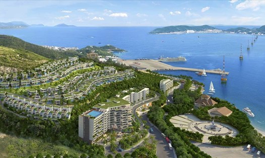 Chủ đầu tư dự án khu biệt thự trên núi Anh Nguyễn xin nâng tầng sau nhiều lần điều chỉnh. Ảnh CC